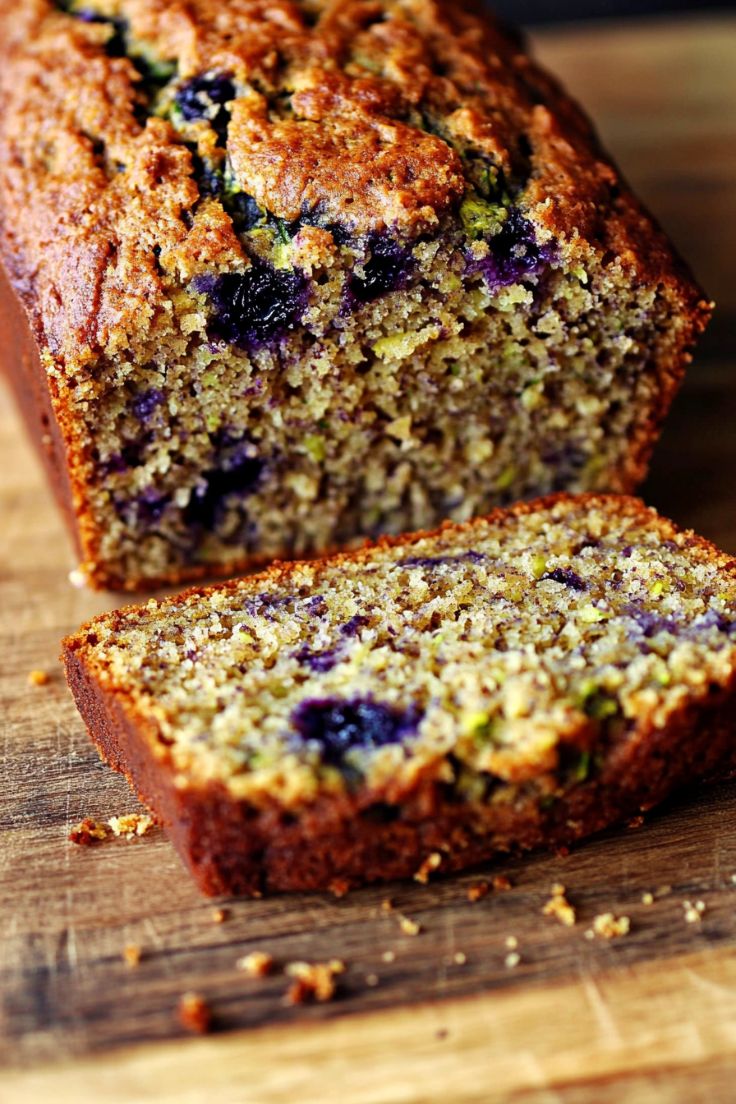 Blueberry Zucchini Bread Recipe Blueberry Zucchini Bread Recipe