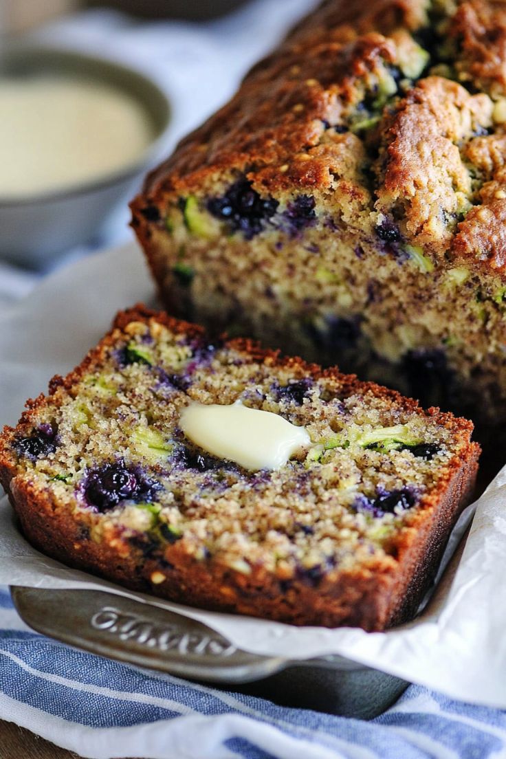 Blueberry Zucchini Bread Recipe Blueberry Zucchini Bread Recipe