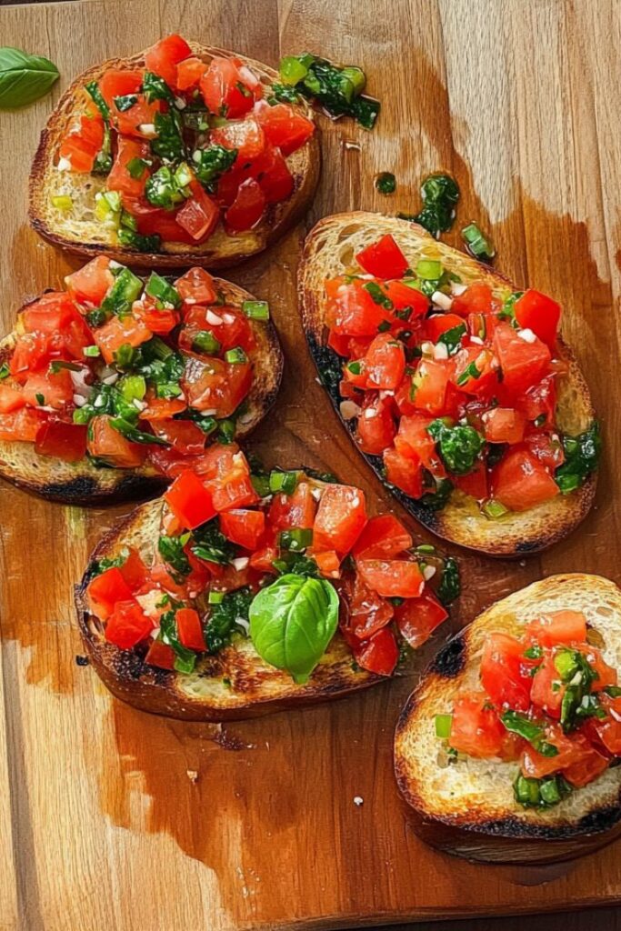 Classic Tomato and Basil Bruschetta Classic Tomato and Basil Bruschetta