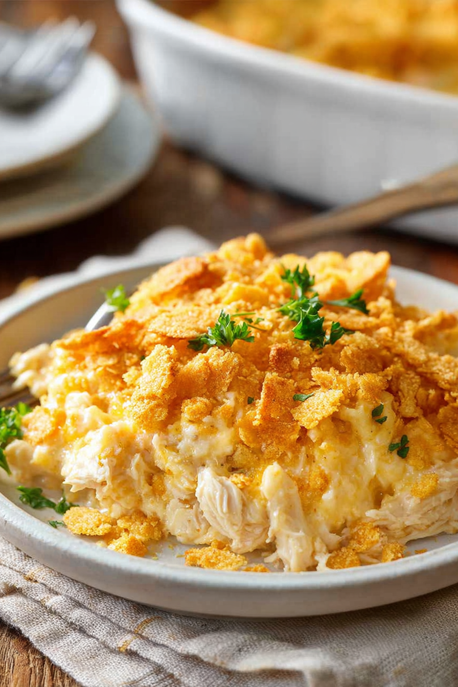 Chicken Casserole With Ritz Crackers Chicken Casserole With Ritz Crackers