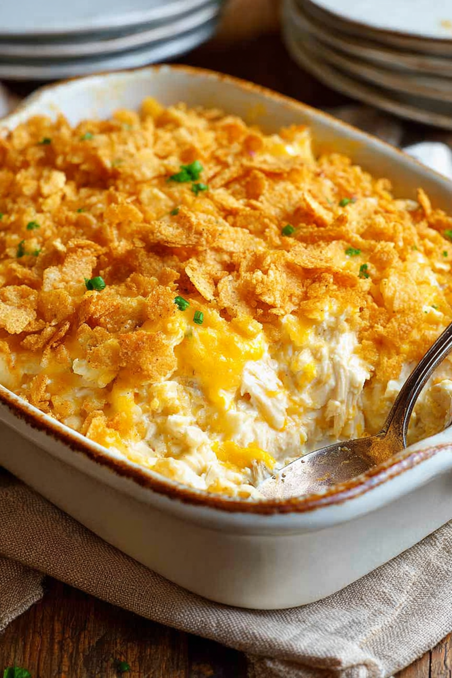 Chicken Casserole With Ritz Crackers Chicken Casserole With Ritz Crackers