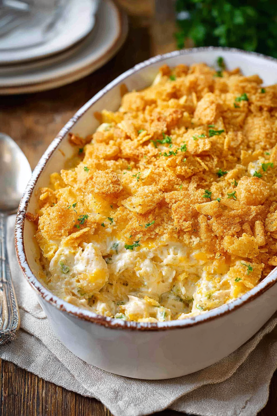 Chicken Casserole With Ritz Crackers Chicken Casserole With Ritz Crackers