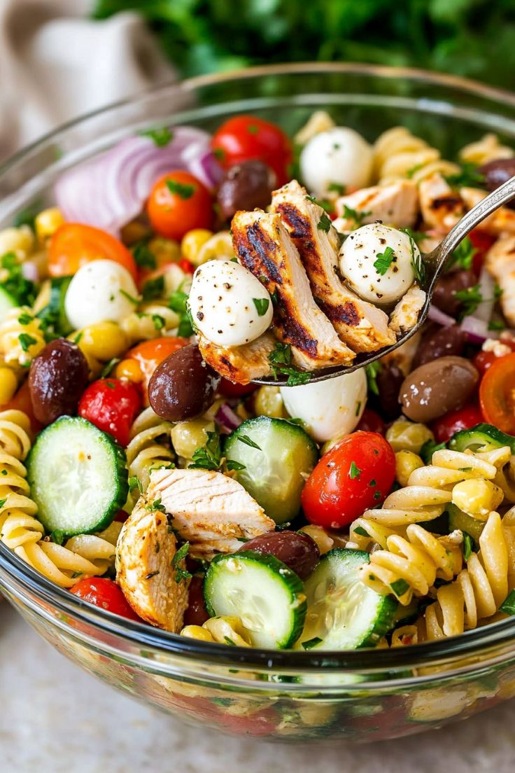 Chicken Pasta Salad Chicken Pasta Salad