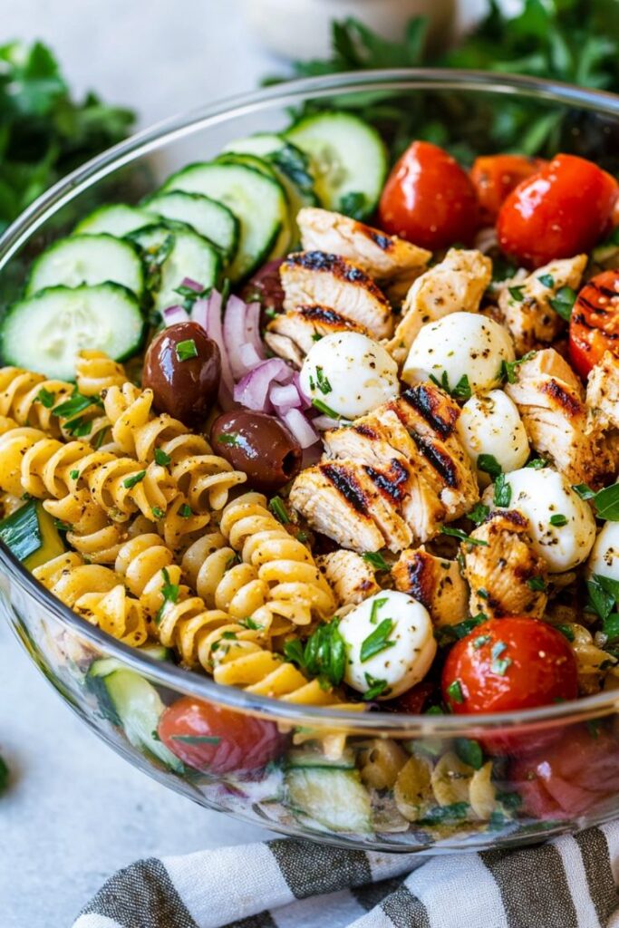 Best Chicken Pasta Salad Recipe | Healthy Meal Prep Pasta Salad for Summer Best Chicken Pasta Salad Recipe | Healthy Meal Prep Pasta Salad for Summer