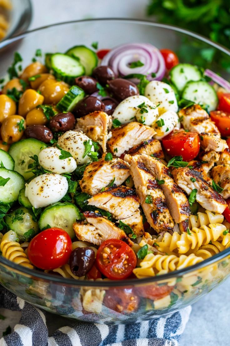 Chicken Pasta Salad Chicken Pasta Salad