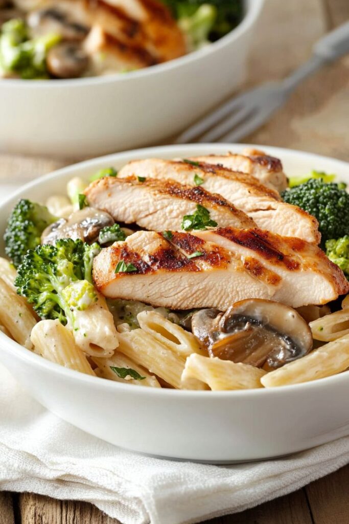 Chicken and Broccoli Penne Pasta