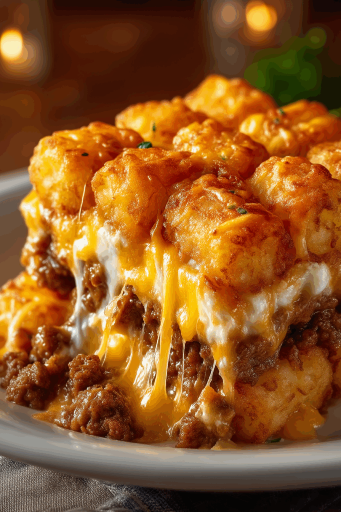 Classic Tater Tot Casserole Recipe Classic Tater Tot Casserole Recipe