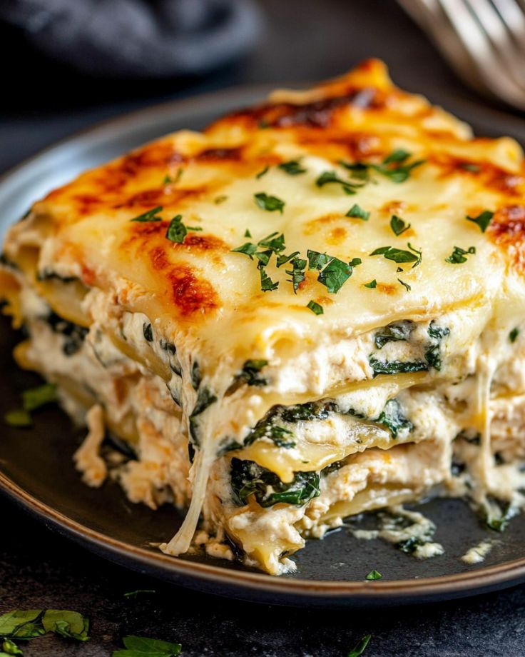 Creamy Chicken Lasagna 2