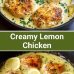 Easy Lemon Chicken Recipe with Garlic Parmesan Lemon Sauce