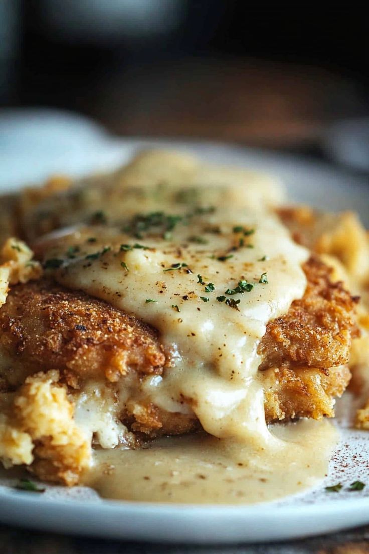 Chicken Fried Steak with Gravy Chicken Fried Steak with Gravy