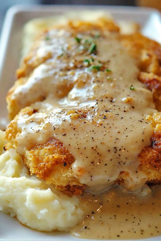Chicken Fried Steak with Gravy