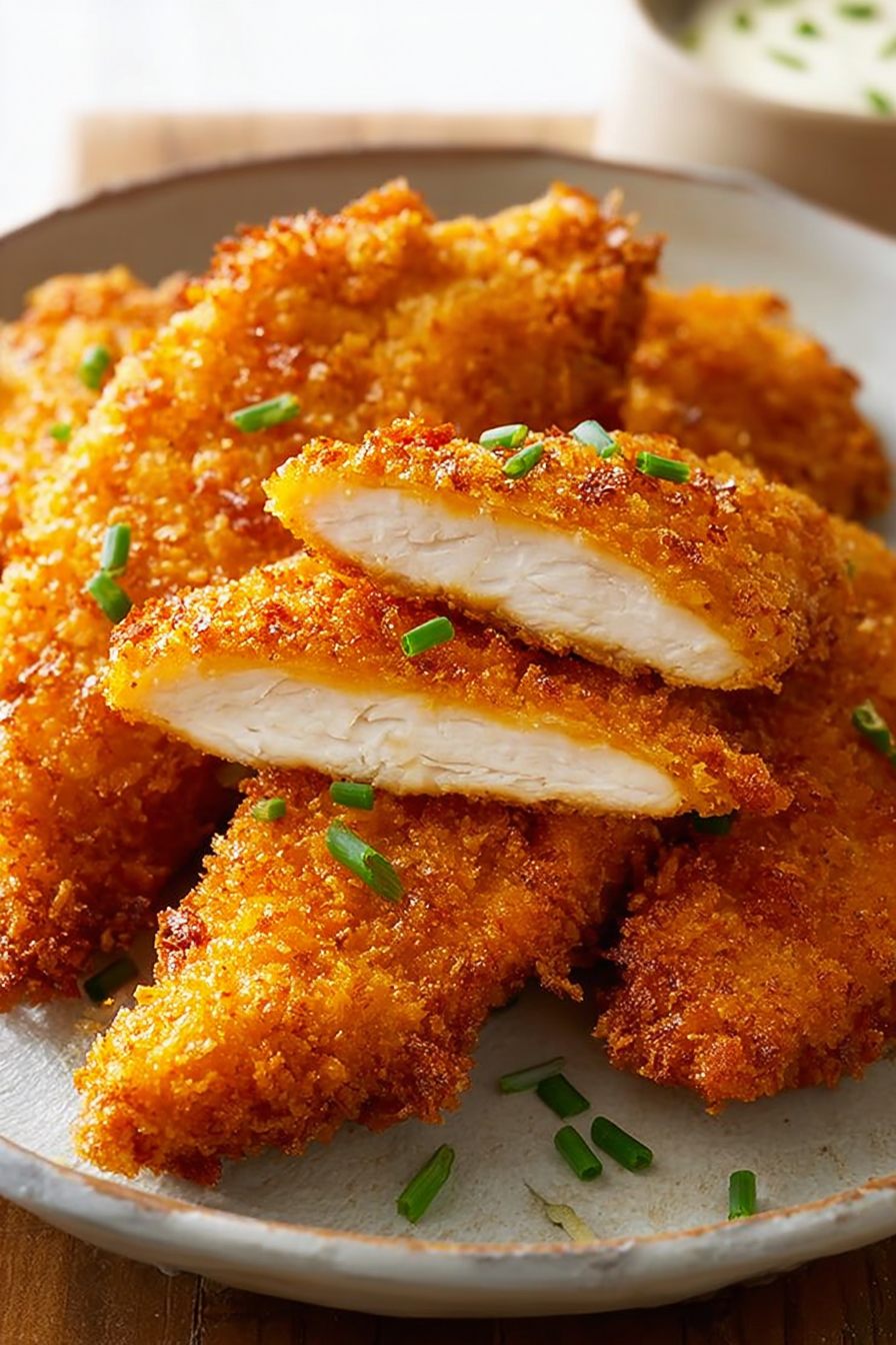 Crunchy Dorito-Crusted Chicken Tenders Oven Baked Crunchy Dorito-Crusted Chicken Tenders Oven Baked
