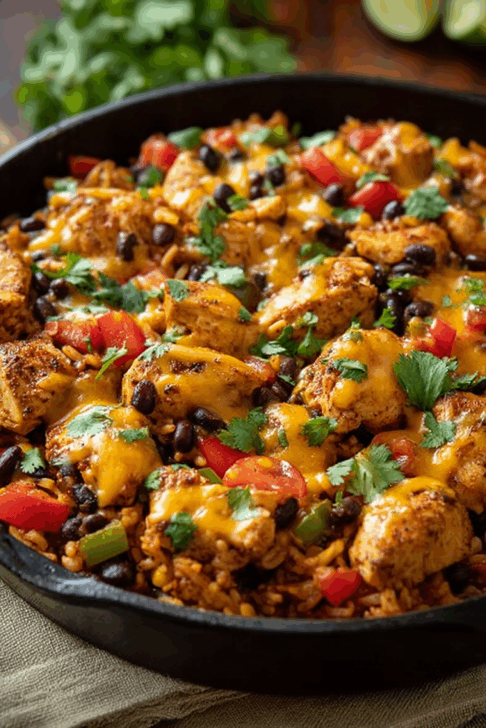 Easy Chicken And Rice Dinner in 25 Minutes
