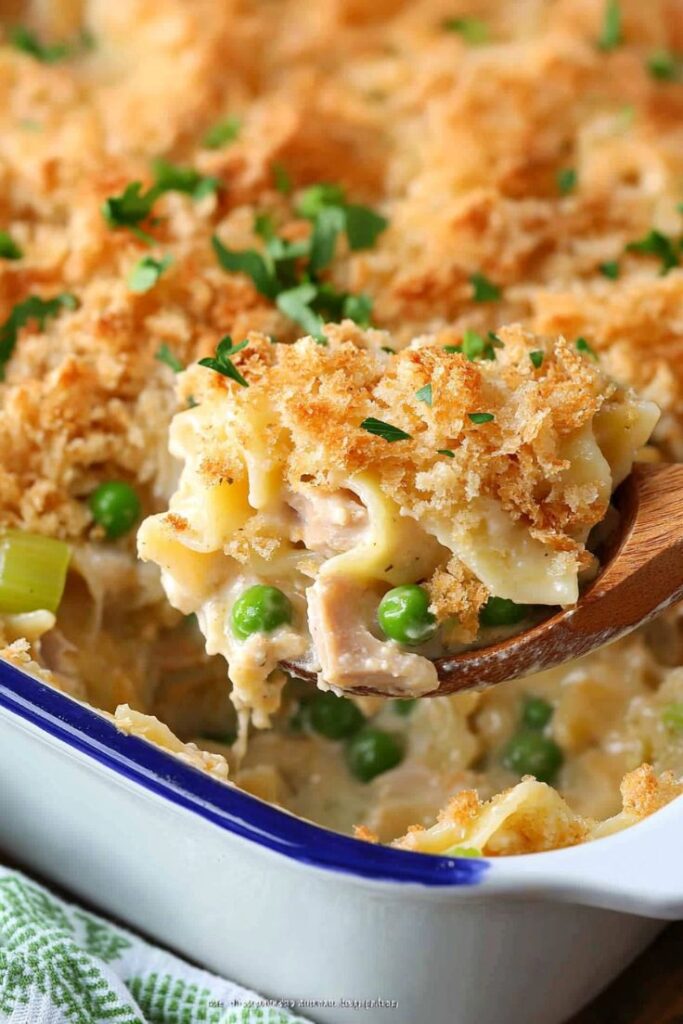 Easy Tuna Noodle Casserole