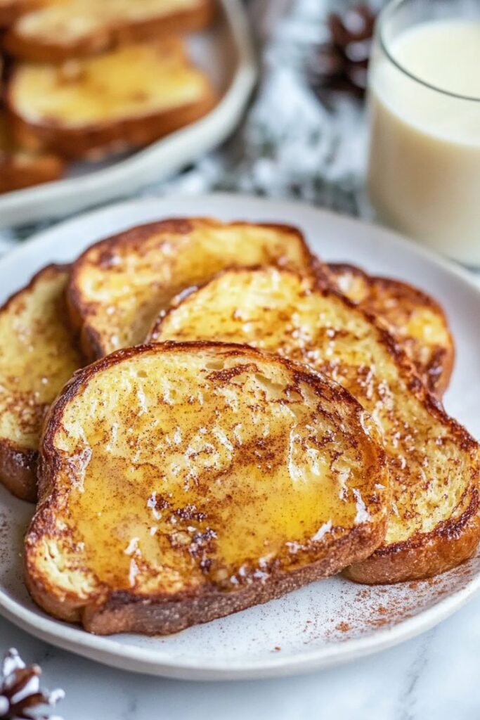 Eggnog French Toast Eggnog French Toast