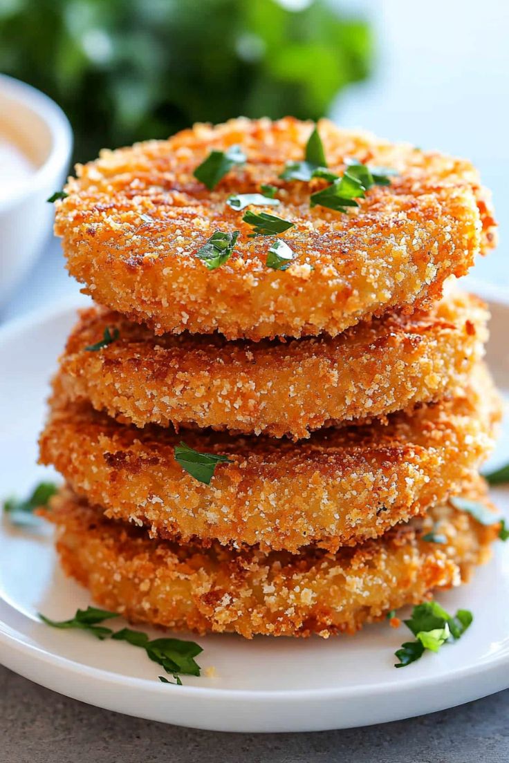 Crispy Fried Green Tomatoes Crispy Fried Green Tomatoes