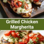 Grilled Chicken Margherita with Pesto & Mozzarella Grilled Chicken Margherita with Pesto & Mozzarella