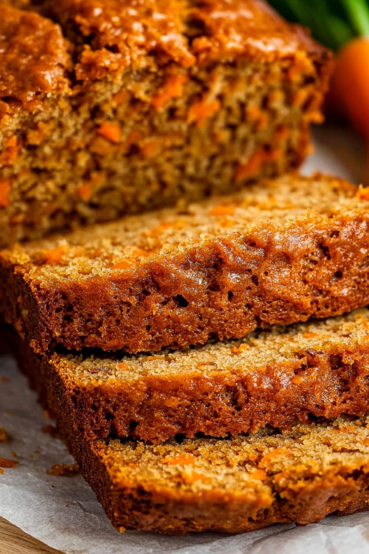 Easy Homemade Carrot Bread