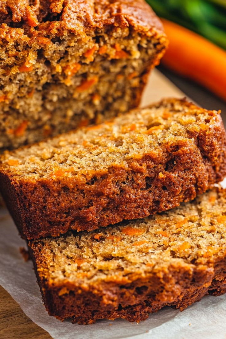 Easy Homemade Carrot Bread