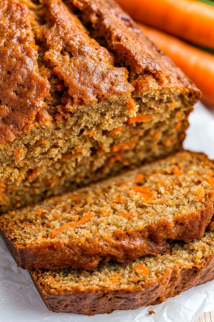 Easy Homemade Carrot Bread