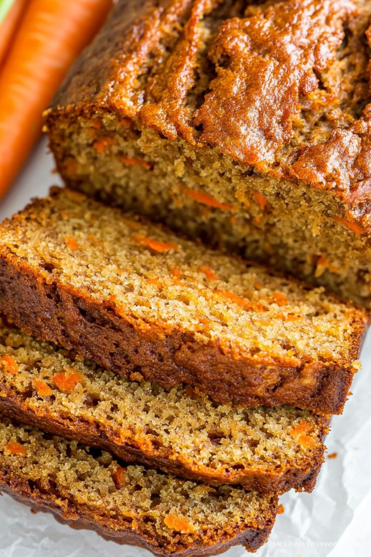Easy Homemade Carrot Bread