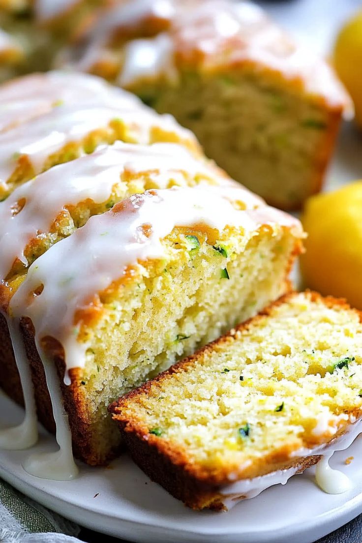 Easy Lemon Zucchini Bread Easy Lemon Zucchini Bread