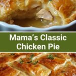 Homemade Pot Pie with Creamy Chicken Filling & Double Crust