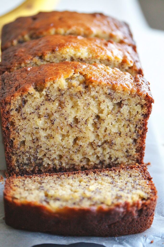 Easy & Moist Banana Bread Recipe