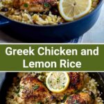 Easy Greek Chicken and Rice Dinner