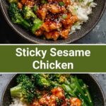 Sticky Sesame Chicken – Easy Asian Sesame Chicken Recipe for a Fast Dinner