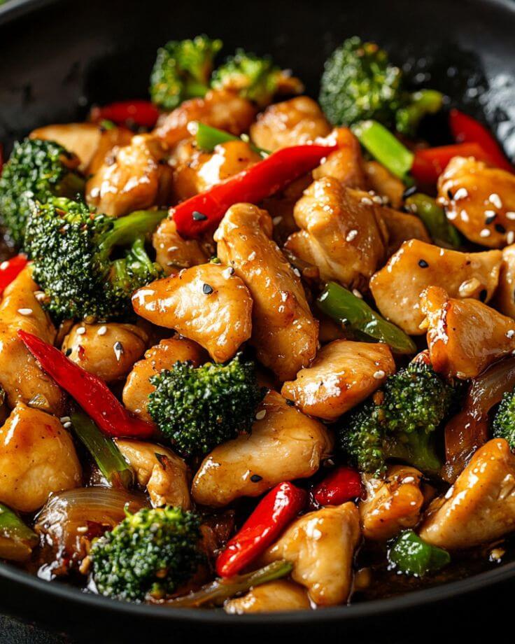 Quick & Flavor-Packed Chicken Stir-Fry with Vegetables