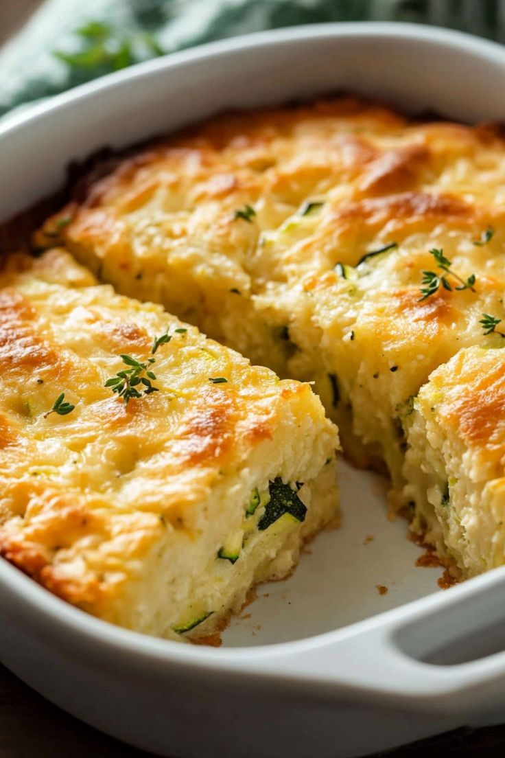 Zucchini Cornbread Casserole 1