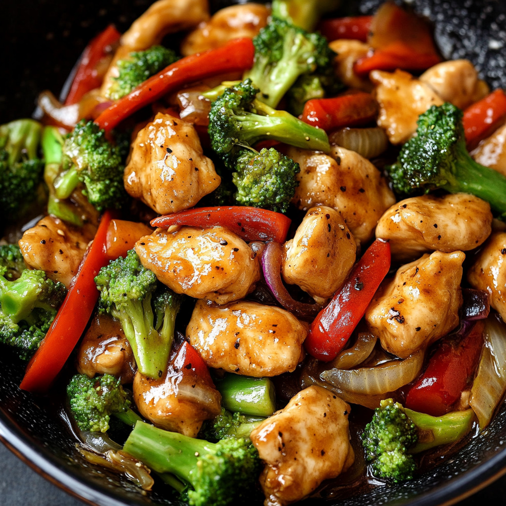 Quick & Flavor-Packed Chicken Stir-Fry with Vegetables