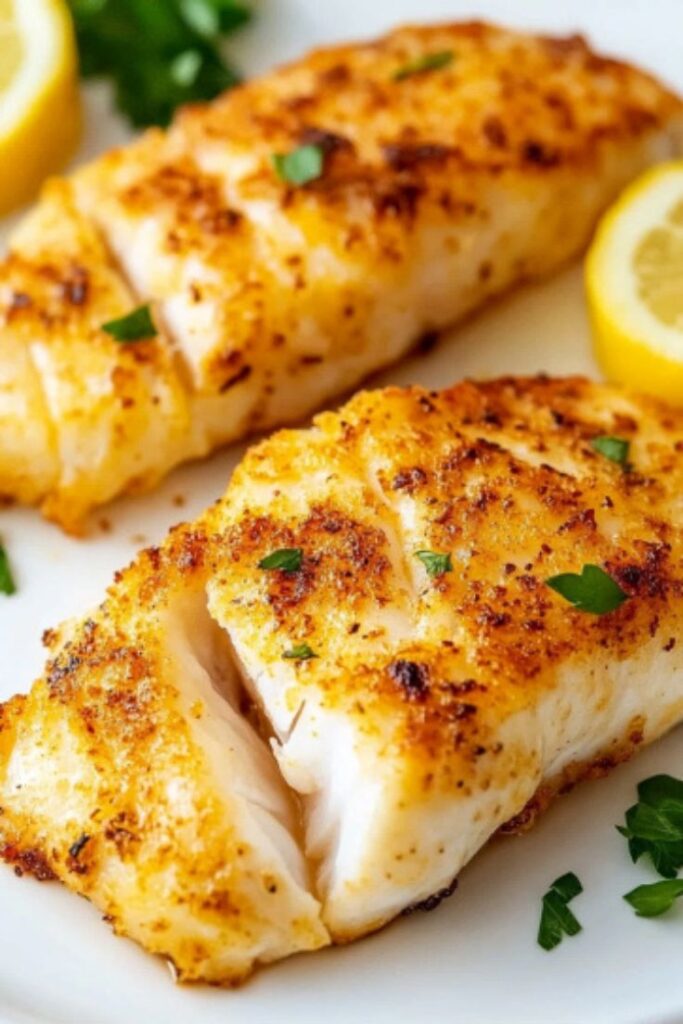 Crispy and Flaky Air Fryer Cod
