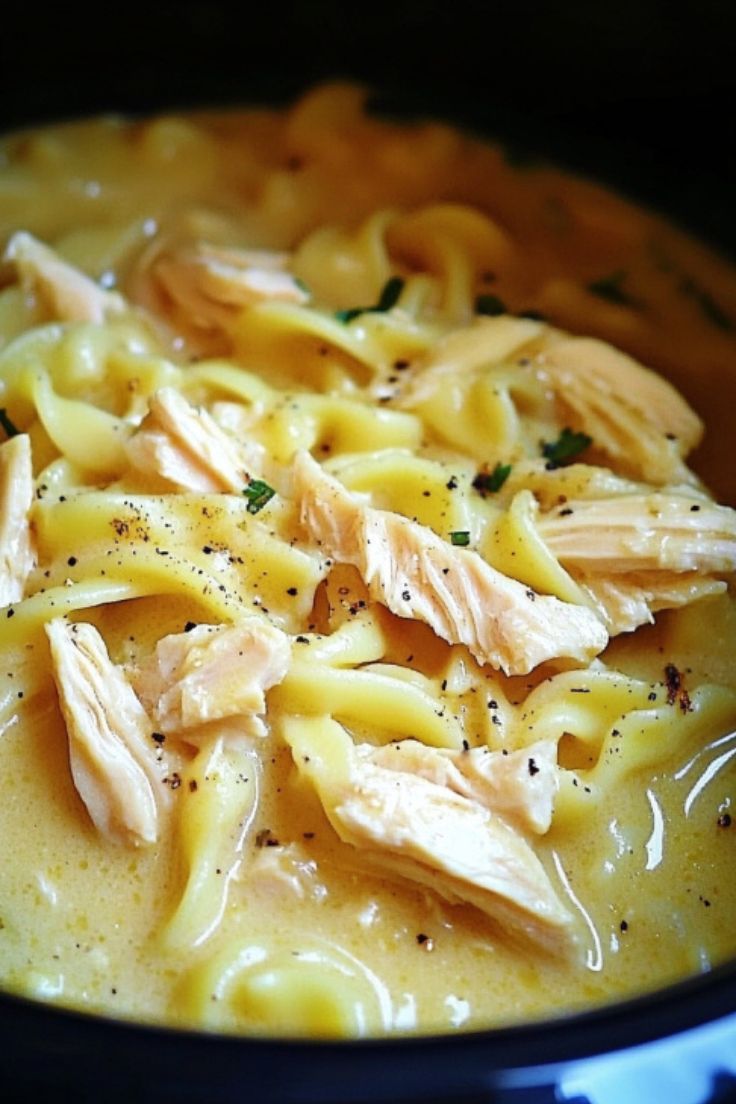 Cassie’s Comforting Chicken & Noodles Cassie’s Comforting Chicken & Noodles