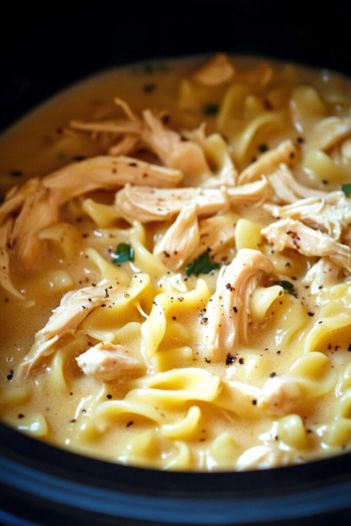 Cassie’s Comforting Chicken & Noodles Cassie’s Comforting Chicken & Noodles