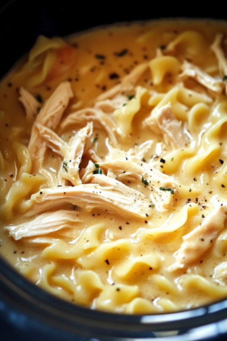 Cassie’s Comforting Chicken & Noodles Cassie’s Comforting Chicken & Noodles