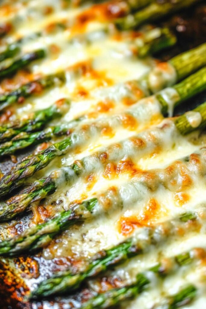 Cheesy Garlic Roasted Asparagus Cheesy Garlic Roasted Asparagus