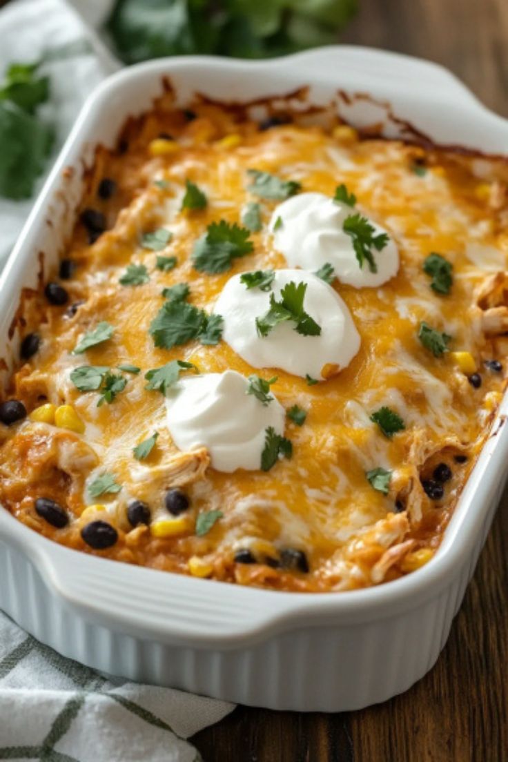 Chicken Enchilada Casserole