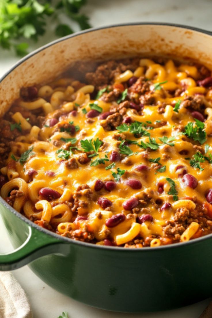 One-Pot Chili Mac and Cheese One-Pot Chili Mac and Cheese