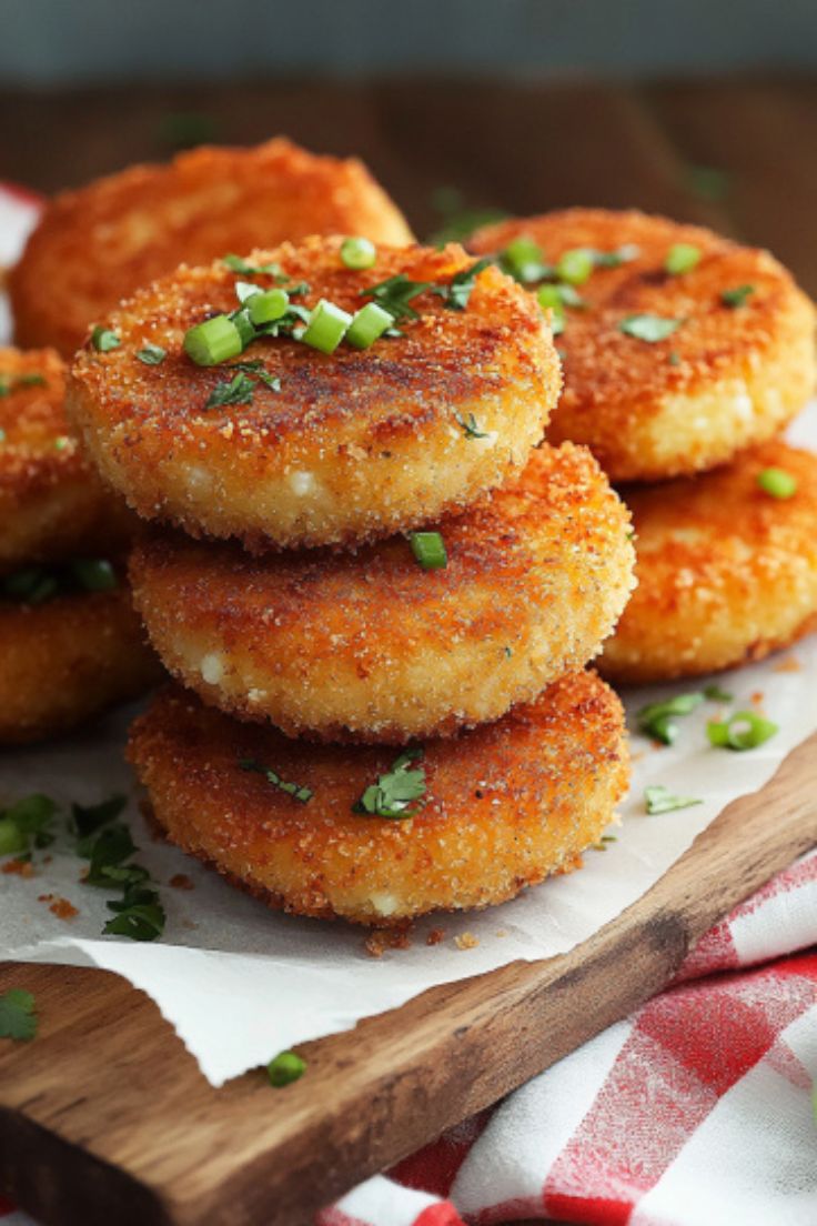 Easy Fried Grit Cakes Easy Fried Grit Cakes