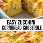 Easy Zucchini Cornbread Casserole