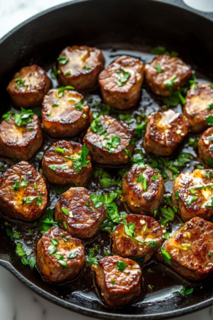 Garlic Butter Steak Bites Recipe Garlic Butter Steak Bites Recipe