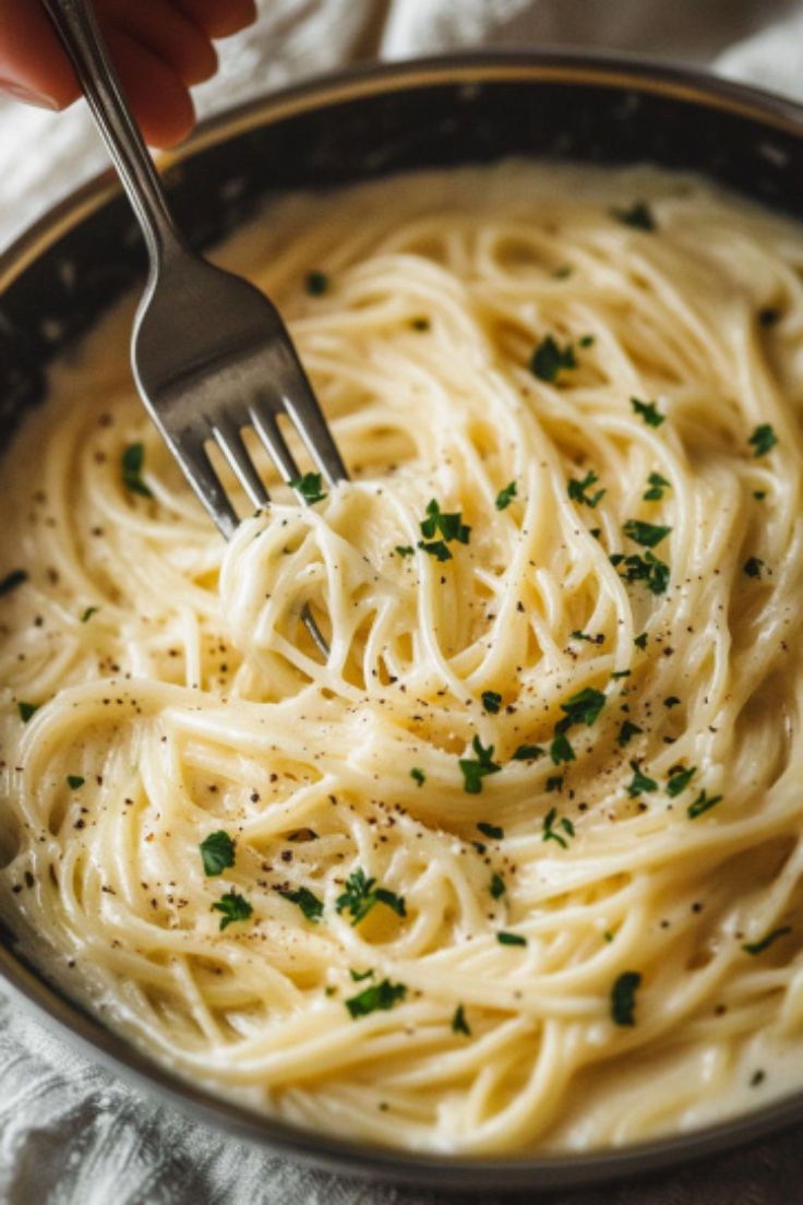 Garlic Parmesan Pasta 2