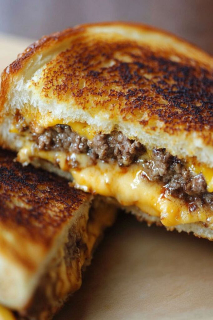 Grilled Cheese Patty Melts