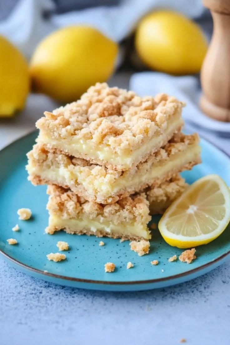 Lemon Crumb Bars Recipe