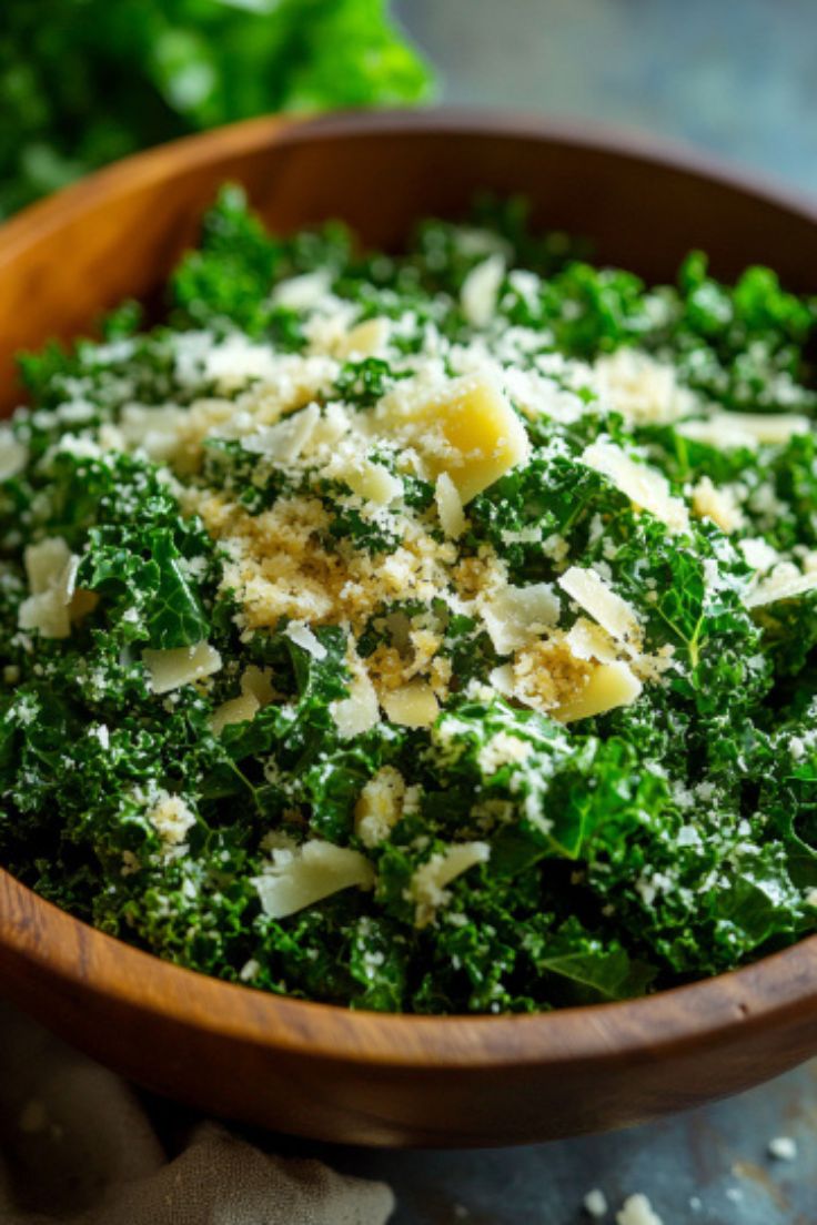 Lemon Parmesan Kale Salad Recipe 2