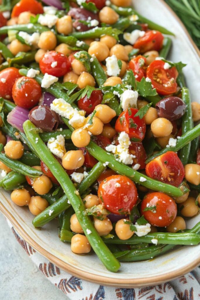 Mediterranean Green Bean Salad