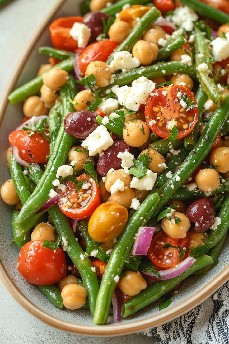 Mediterranean Green Bean Salad Mediterranean Green Bean Salad