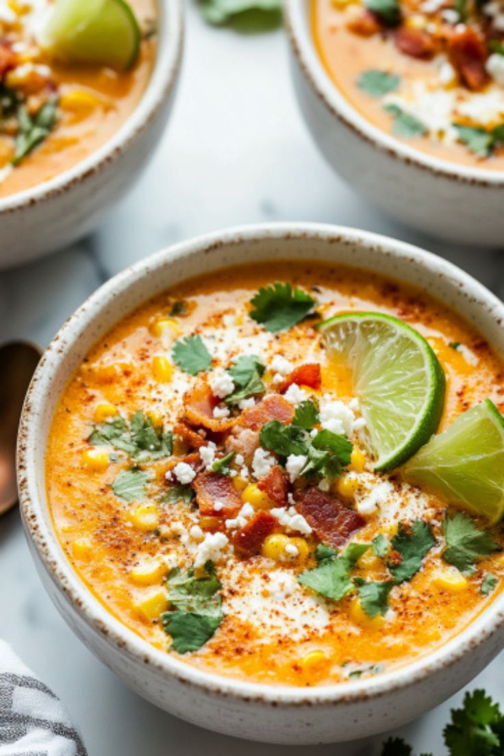 Mexican Street Corn Soup Recipe Mexican Street Corn Soup Recipe